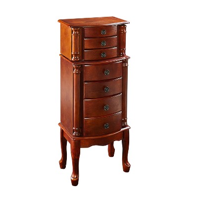 Aubrey Jewelry Armoire Classic Cherry - Powell Company