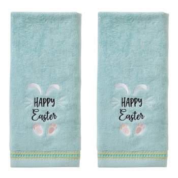 2pc Happy Easter Bunny Hand Towel Set - SKL Home