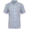 Mio Marino Mens Casual Button-Down Hawaiian Short Sleeve Shirt - 2 of 4