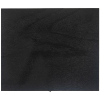 Noir Carved Wood Accent Table with Storage Drawer