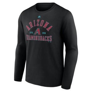 MLB Arizona Diamondbacks Men's Long Sleeve Core T-Shirt - 1 of 3
