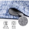 Runner & Area Rug, Vintage Medallion Design, Boho Accent, Non-Slip Washable Soft Rug for Kitchen, Hallway, Bedroom, Distressed Look - 4 of 4
