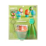 Complete Coloring Easter Kit with Cups Dye Tongs Stickers Crayon - Spritz™