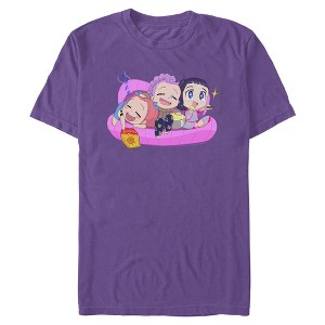 Mens KPop Demon Hunters Movie Night Group T Shirt - 1 of 3