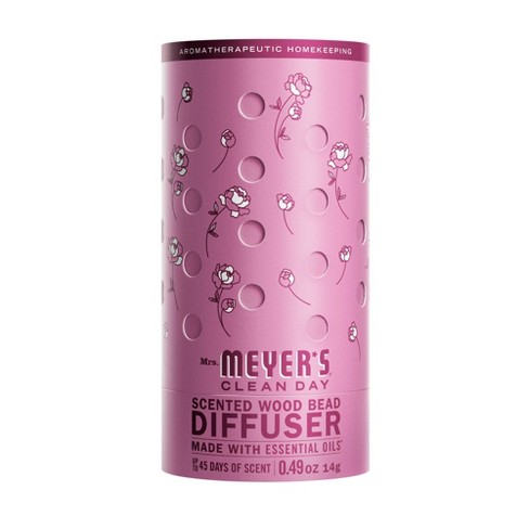 Mrs. Meyer's Clean Day Scented Wood Bead Diffuser Peony - 0.49oz - image 1 of 3