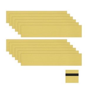 Unique Bargains Plastic Laser Engraving DIY Indoor Outdoor Engraving Blank Materials - 1 of 4