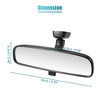 Unique Bargains Rear View Mirror Car Interior for Honda Accord 2013-2017 for Honda CR-V 2006-2016 - 4 of 4