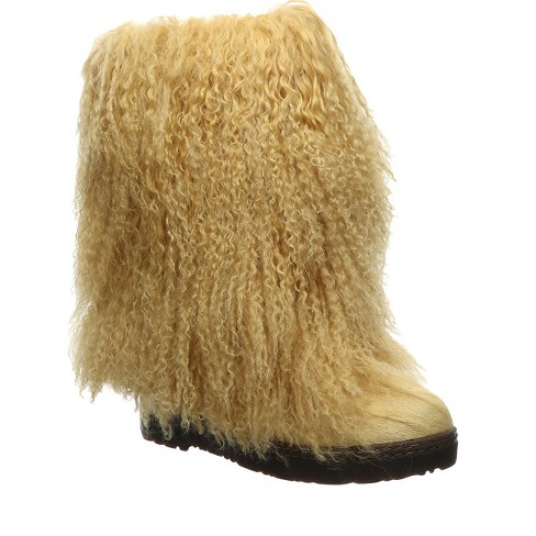 Bearpaw furry 2024 boots womens