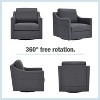 EROMMY Accent Chair,Linen Fabric Armchair - 4 of 4
