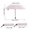 Unique Bargains Manual Open Close Umbrella Retractable for Rain Wind - 2 of 4