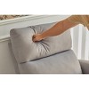 Recliner Chair,Fabric Power Recliner,Adjustable Modern Reclining Chair with Footrest for Adults,for Living Room,Medium - 4 of 4