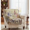 Butterfly Paradise W/Verse Cotton Tapestry Throw – 50x60 inch by Manual Woodworkers and Weavers - 4 of 4