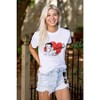 Betty Boop Fearless Girl Power Womens Graphic T Shirt Tees Brisco Brands - 4 of 4