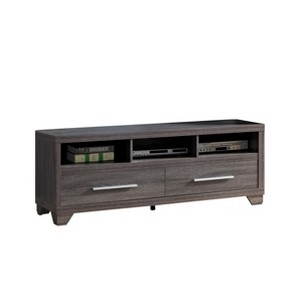 NicBex TV Stands for 55 inch TV, Entertainment Center with 2 Shelves and 2 Drawers,TV Console for Bedroom, Living Room, Home,Gray - 1 of 4