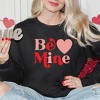 Simply Sage Market Women's Graphic Sweatshirt Be Mine Heart Bold - 2 of 3