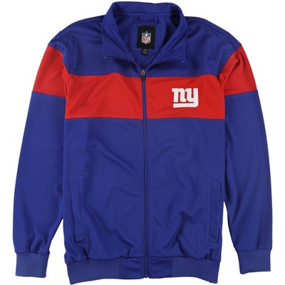 G-III Sports Mens NY Giants Track Jacket Sweatshirt