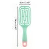 Unique Bargains Hollow Large Curved Hair Brush 1 Pc - 2 of 3