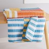 Sol Stripe Patch  Quilted Throw - Levtex Home - 2 of 4