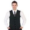 Gioberti Mens V-Neck Button Down Knitted Cardigan Vest - 2 of 3