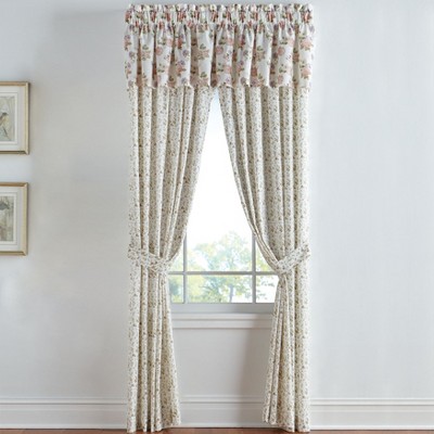 BrylaneHome Alexis Panel Set With Tiebacks