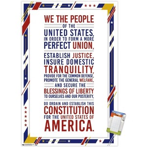 Trends International The United States Of America - Constitution Preamble Unframed Wall Poster Prints - 1 of 4