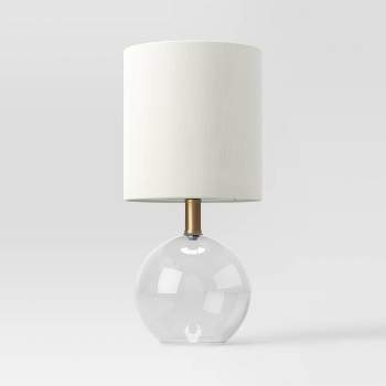 Glass Sphere Mini Table Lamp Clear - Threshold™