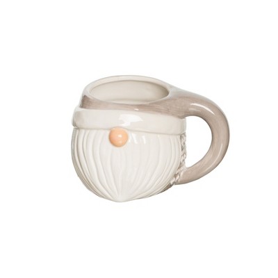 Gallerie II Beige Gnome Christmas Mug