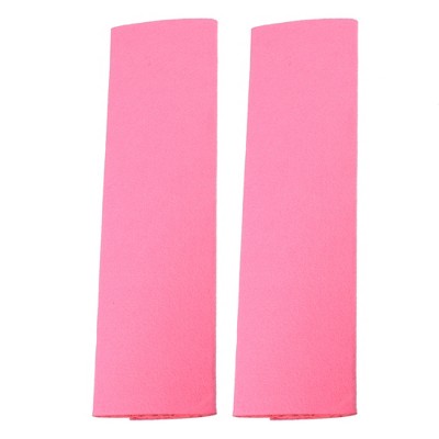 Unique Bargains Felt Car Seat Belt Protector Pads Shoulder Strap Seatbelt Covers 9.84"x6.69" 2 Pcs