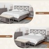 FeelAtHome Bed Sheet Clips, 4PCS Elastic Straps with Clamps, Keep Fitted Sheets in Place for Twin/Queen/King Beds - 4 of 4