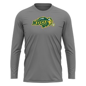 Men's North Dakota State University Adult Sport Long Sleeve Shirt Primary Logo - 1 of 4