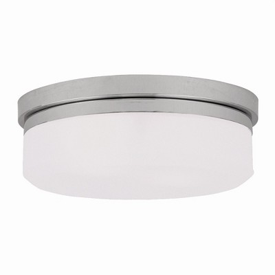 Livex Lighting Stratus 2 - Light Flush Mount in  Polished Chrome