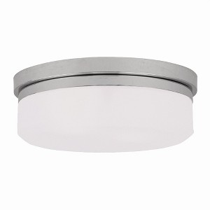 Livex Lighting Stratus 2 - Light Flush Mount in  Polished Chrome - 1 of 1