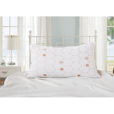 King Copper Infused Cooling Memory Foam Pillows with Washable Cover
