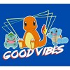 Boy's Pokemon Bulbasaur, Squirtle and Charmander Good Vibes T-Shirt - 2 of 4