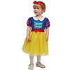 Joyfy Baby Girl Halloween Princess Costume Set, Kids Yellow Princess Dress and Headband for Halloween Cosplay Dress Up - 3 of 4