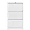 3 Drawer File Cabinet with Lock, Metal Vertical Filing Storage Cabinet, Under Desk Filing Cabinet for Home, Fit Letter/A4/Legal Size File - 3 of 4