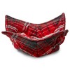 tagltd Some Like It Hot Plaid Bowl Cozy Red - 2 of 3