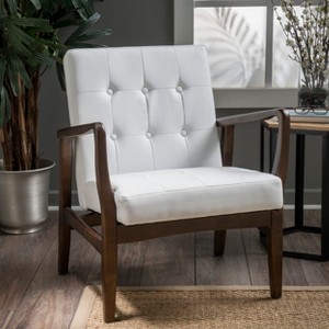 Callahan Mid Century Club Chair - Christopher Knight Home - 1 of 4
