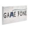 Stupell Industries Game Zone Video Gamer Phrase Rustic Blue Controller Wall Plaque Art - 2 of 4