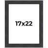 PosterPalooza | Traditional Black Picture Frame - UV Acrylic, Foam Board Backing, Hanging Hardware - 2 of 4
