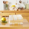 Design Imports Yellow Asst Woven Dishtowels Set/5 - 4 of 4