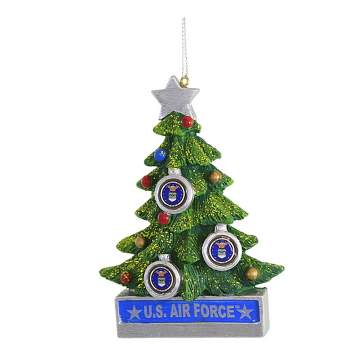 4.5 Inch U.S. Air Force Tree Christmas Officially Licensed Tree Ornaments