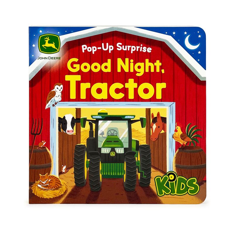 John Deere Kids Good Night Tractor - by  Jack Redwing (Board Book), 1 of 2