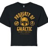 Women's - Star Wars - Property Of Galactic Bh Cropped Graphic T-Shirt - 2 of 4