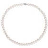 EVERLY JEWELRY | Sterling Silver 7.5-8mm Cultured Freshwater Pearl Strand Necklace, 18" - 2 of 4
