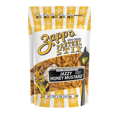 Zapp's Jazzy Honey Mustard Pretzel Stix 5oz Target