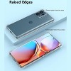 Entronix Case Compatible with Moto Edge Plus 2023 - [Hard Back] Clear Cover - 4 of 4