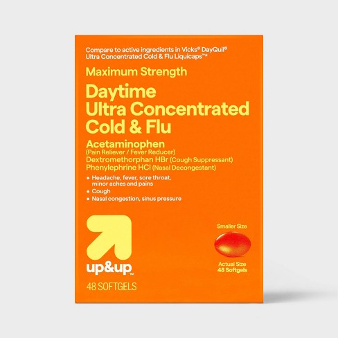 Ultra Concentrated Flu Treatment Liquicaps - 48ct - up&up™ - image 1 of 4