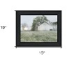 HomeRoots Green Country Morning Black Framed Print Wall Art - 3 of 4