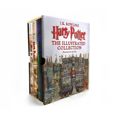 Harry Potter The Illustrated Collection By J K Rowling Quantity Pack Target